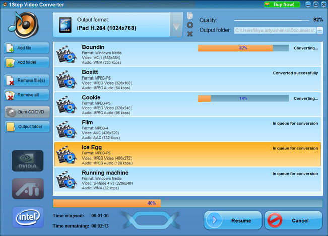 1Step Video Converter
